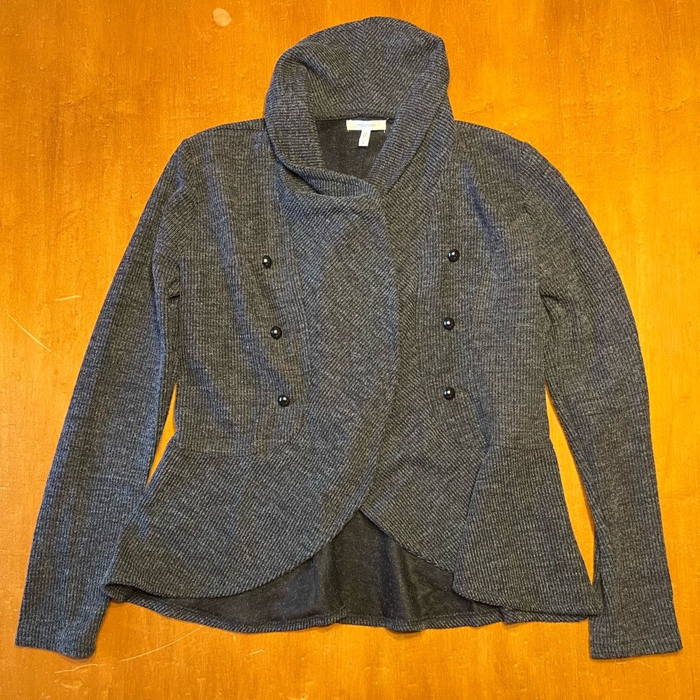 Maurices Gray Cardigan with Buttons